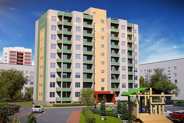 1-к квартира, 37,6 м², 6/10 эт.